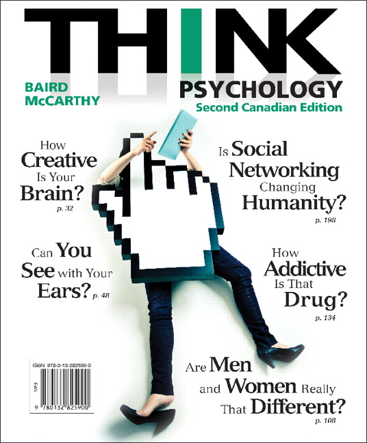 Solution Manual for THINK Psychology, Second Canadian Edition 2/E Baird