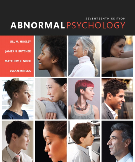 Solution Manual for Abnormal Psychology 17/E Hooley