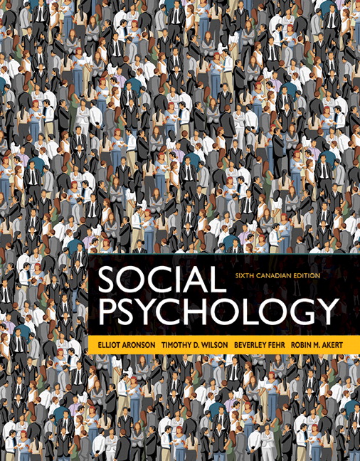 Solution Manual for Social Psychology 6th Edition Aronson