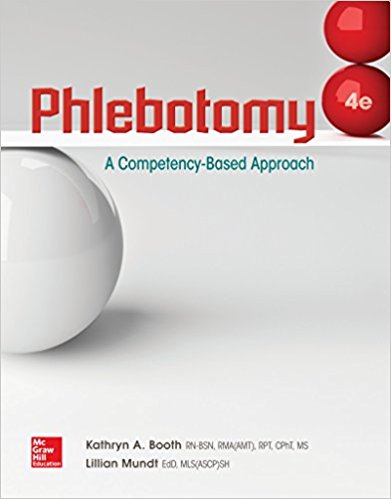 Test Bank for Phlebotomy 4th Edition Booth