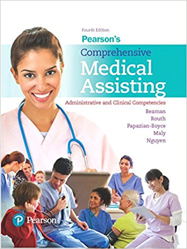 Test Bank for Comprehensive Medical Assisting 4th Edition Beaman