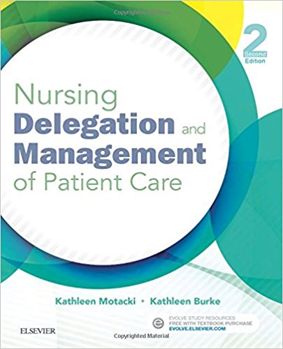 Test Bank for Nursing Delegation and Management of Patient Care 2nd Edition Motacki