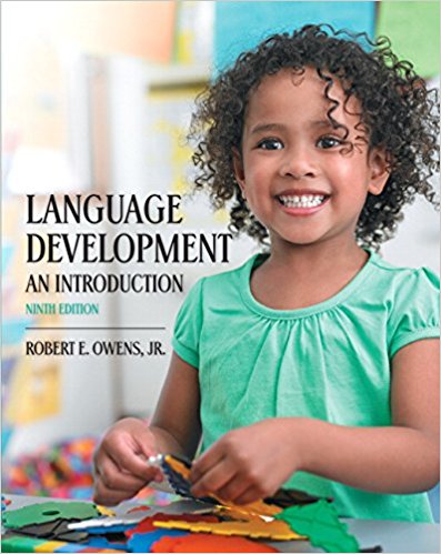 Test Bank for Language Development 9th Edition Owens