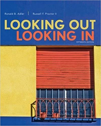 Test Bank for Looking Out Looking In 5th Edition Adler