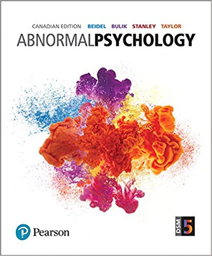 Test Bank for Abnormal Psychology 1st Edition Beidel