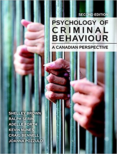 Solution Manual for Psychology of Criminal Behaviour A Canadian Perspective 2nd Edition Brown