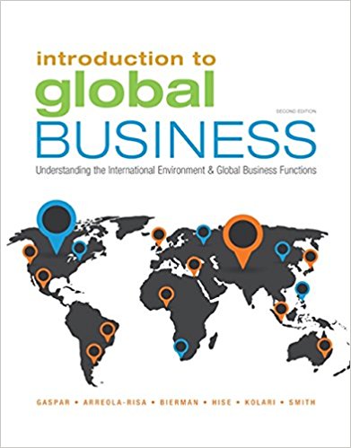 Test Bank for Introduction to Global Business 2nd Edition Gaspar