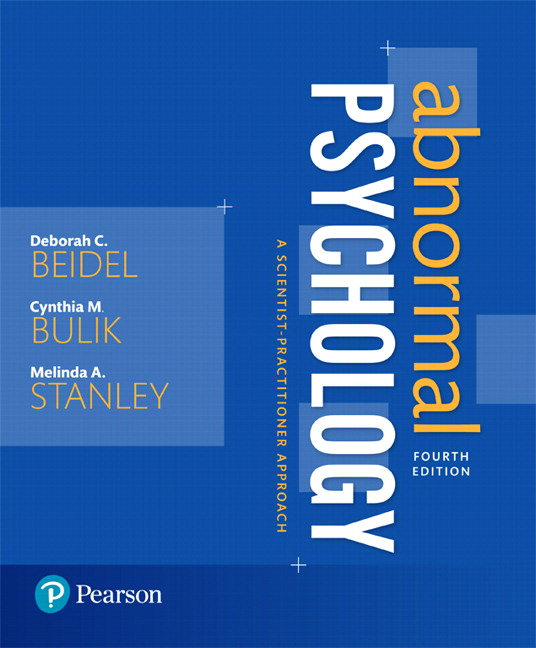 Test Bank for Abnormal Psychology 4th Edition Beidel