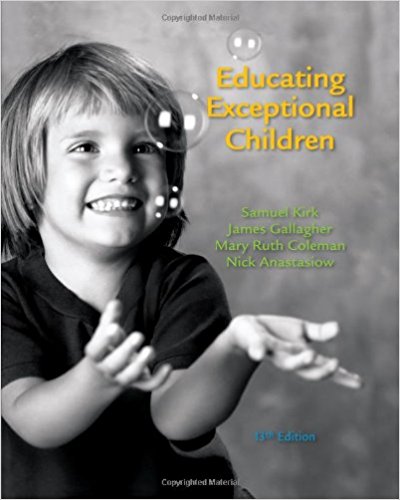 Test Bank for Educating Exceptional Children 13th Edition Kirk