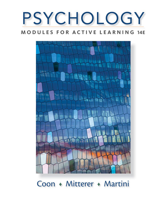 Test Bank for Psychology: Modules for Active Learning 14th Edition Coon
