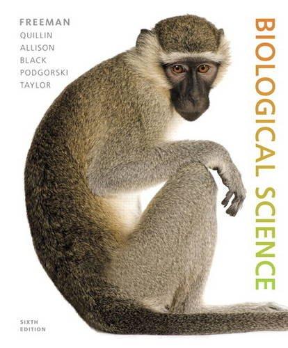 Solution Manual for Biological Science 6th Edition Freeman