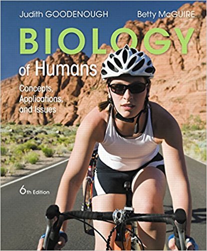 Test Bank for Biology of Humans Concepts Applications and Issues 6th Edition Goodenough