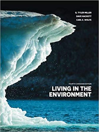 Test Bank for Living in the Environment 4th Canadian Edition Hackett
