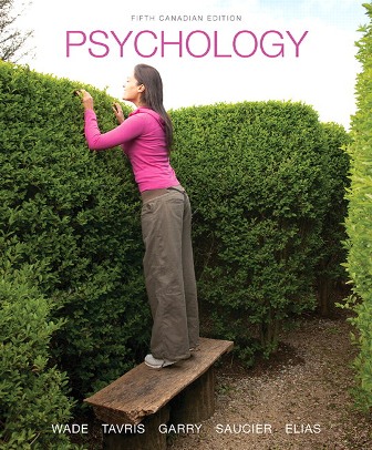 Test Bank for Psychology 5th Canadian Edition Wade
