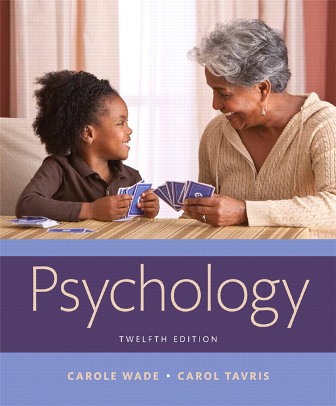 Solution Manual for Psychology 12th Edition Wade