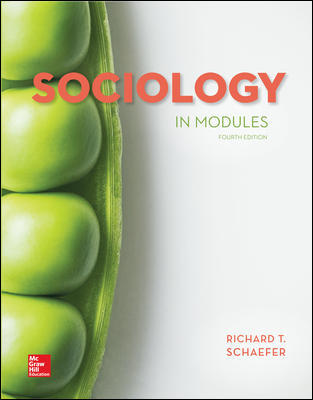 Test Bank for Sociology in Modules 4th Edition Schaefer