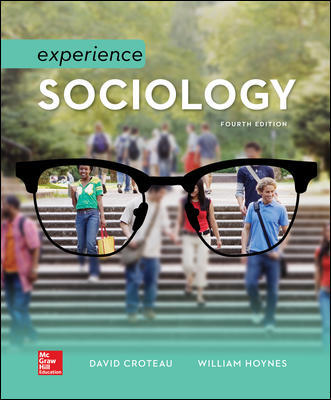 Test Bank for Experience Sociology 4th Edition Croteau
