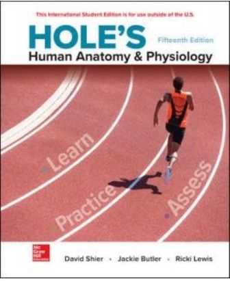 Test Bank for Hole’s Human Anatomy and Physiology 15th Edition Shier