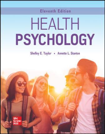 Solution Manual for Health Psychology 11th Edition Taylor