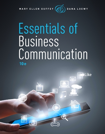Test Bank for Essentials of Business Communication 10th Edition Guffey