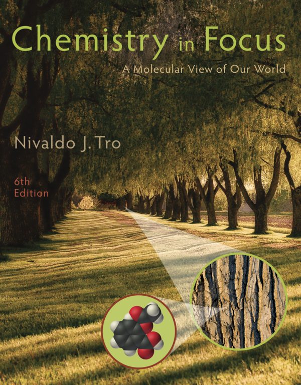 Test Bank for Chemistry in Focus: A Molecular View of Our World 6th Edition Tro