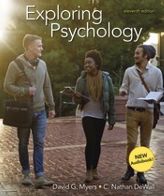 Test Bank for Exploring Psychology 11th Edition Myers