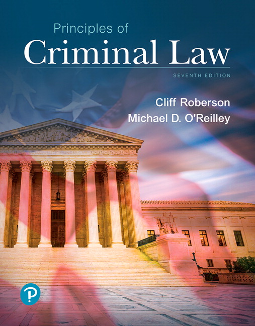 Solution Manual for Principles of Criminal Law 7th Edition Roberson