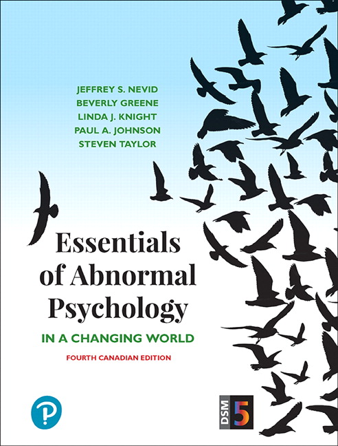 Test Bank for Essentials of Abnormal Psychology 4th Edition Nevid