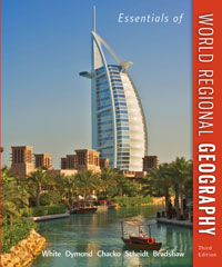 Test Bank for Essentials of World Regional Geography 3rd Edition White