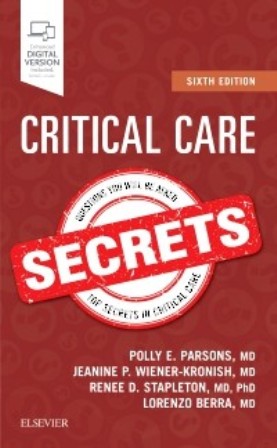 Test Bank for Critical Care Secrets 6th Edition Parsons