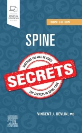 Test Bank for Spine Secrets 3rd Edition Devlin