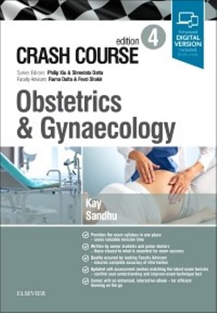 Test Bank for Crash Course Obstetrics and Gynaecology 4th Edition Kay