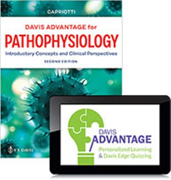 Test Bank for Davis Advantage for Pathophysiology: Introductory Concepts and Clinical Perspectives 2nd Edition Capriotti
