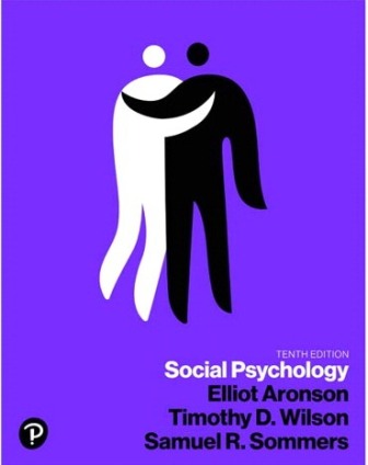 Instructor's Test Bank for Social Psychology 10th Edition Aronson
