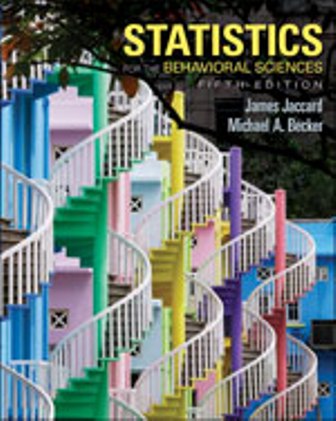 Test Bank for Statistics for the Behavioral Sciences 5th Edition Becker