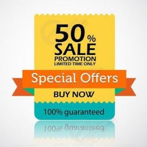 Special offer Flat 50% Off 