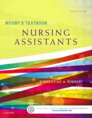 Textbook for Nursing Assistants 9th Edition Sorrentino