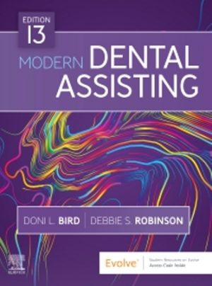 Modern Dental Assisting 13th Edition Bird