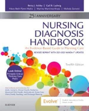 Nursing Diagnosis Handbook 12th Edition Ackley