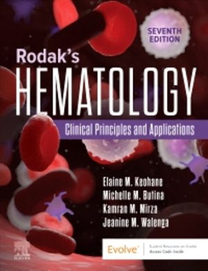Rodak's Hematology 7th Edition Keohane
