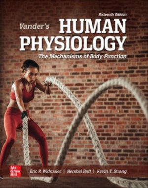 Vander's Human Physiology 16th Edition Widmaier